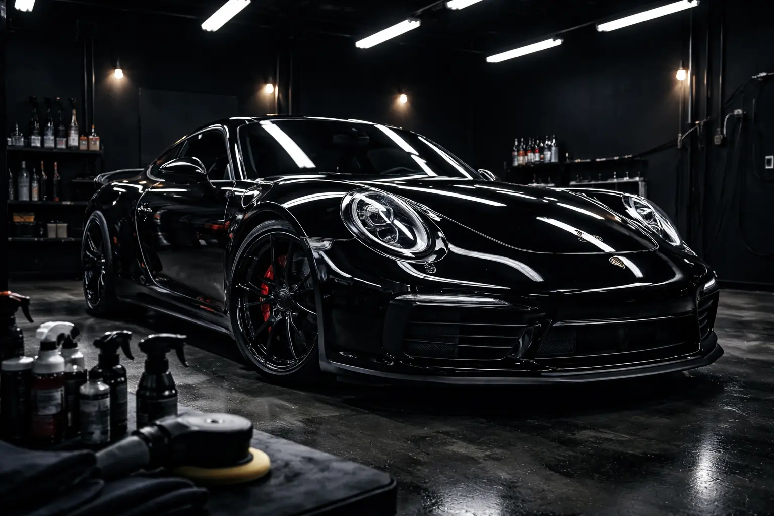 پورشه دیتیلینگ شده